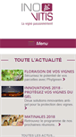 Mobile Screenshot of inovitis.fr