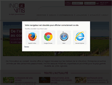 Tablet Screenshot of inovitis.fr